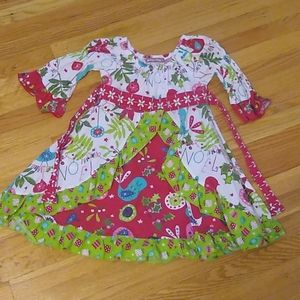 Jelly the Pug Christmas dress